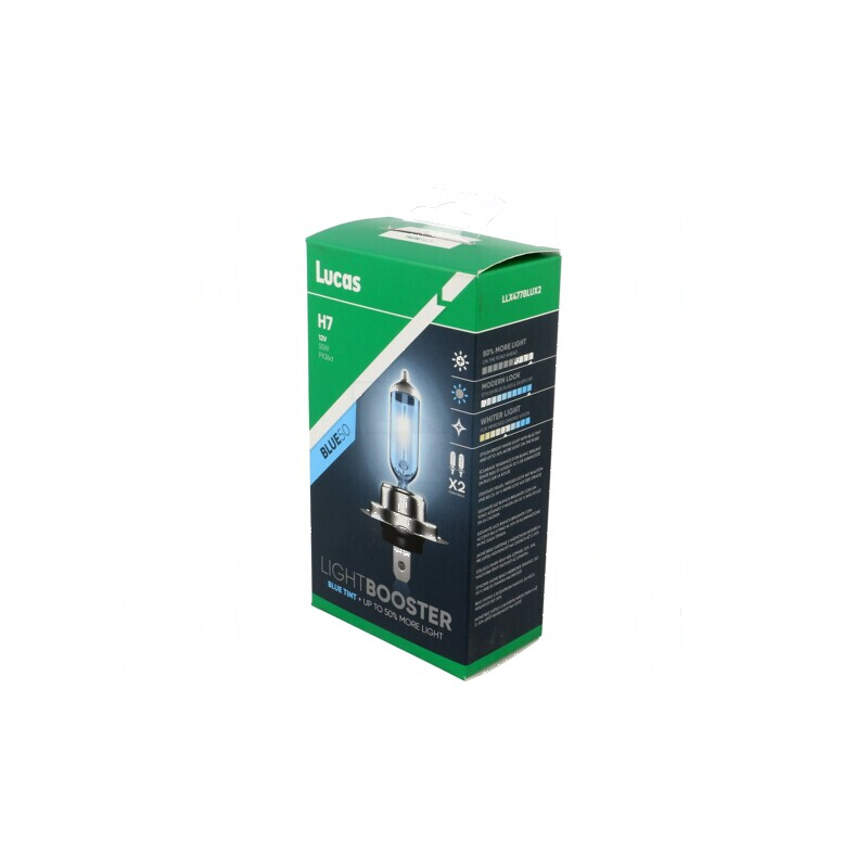Bec auto alb-albastru 12V 55W H7 | Electronic-mag.ro | Componente Electronice