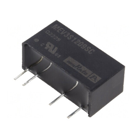 Convertor DC/DC 3W 9V 333mA SIP - Convertoare de tensiune | Electronic-mag.ro | Componente Electronice