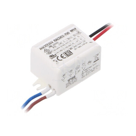 Alimentator LED pulsatoriu 3W IP66 | Electronic-mag.ro | Componente Electronice