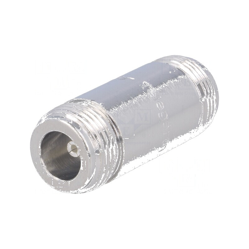 Adaptor N soclu din ambele părţi drept 50Ω PTFE aurit: Adaptor N soclu drept 50Ω PTFE aurit | Electronic-mag.ro | Componente Electronice