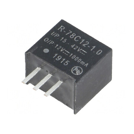 Convertor DC/DC de la 15-42V la 12V 1A | Electronic-mag.ro | Componente Electronice