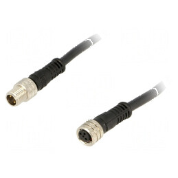 Cablu pentru senzori M8-M8 3 pini | Electronic-mag.ro | Componente Electronice