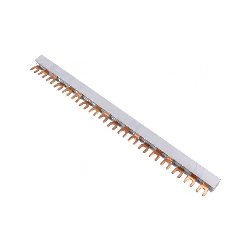 Bară colectoare PVC 12mm2 - 3 Poli 400V 80A | Electronic-mag.ro | Componente Electronice
