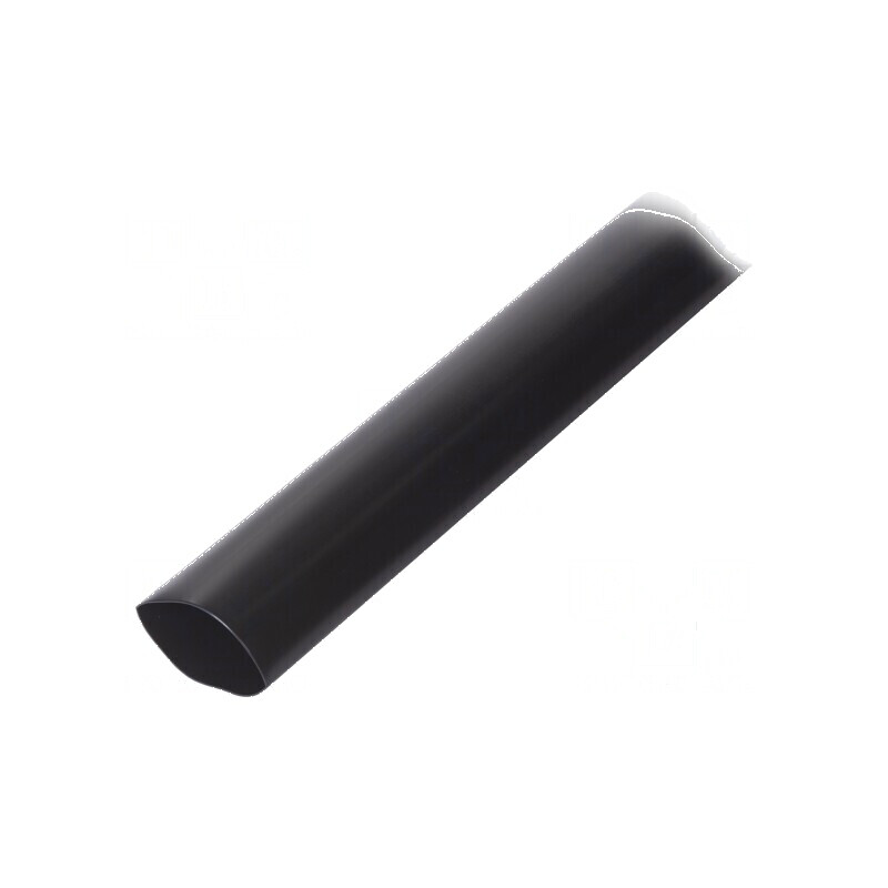 Manşon termocontractabil neagră 63mm, 1m | Electronic-mag.ro | Componente Electronice