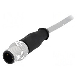 Conector M12 mufă PIN 3 tată pentru A-DeviceNet / CANopen - 5m | Electronic-mag.ro | Componente Electronice
