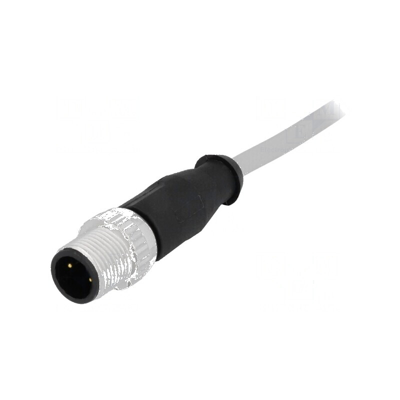 Conector M12 mufă PIN 3 tată pentru A-DeviceNet / CANopen - 5m | Electronic-mag.ro | Componente Electronice
