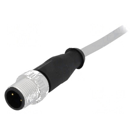Conector M12 mufă PIN 3 tată pentru A-DeviceNet / CANopen - 5m | Electronic-mag.ro | Componente Electronice