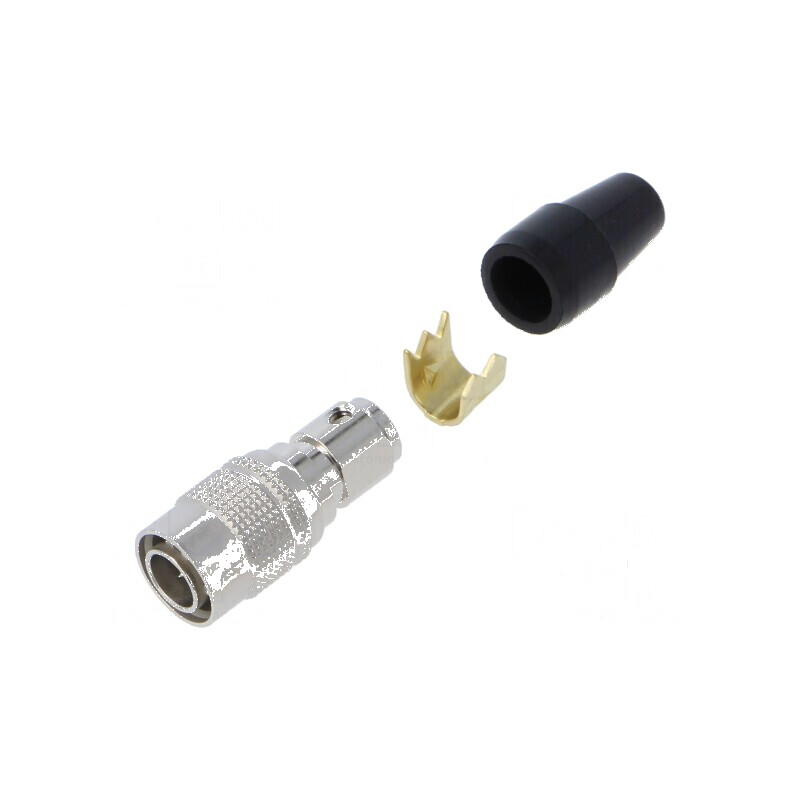Conector circular HR10 push-pull mufă 2A argintată lipire | Electronic-mag.ro | Componente Electronice
