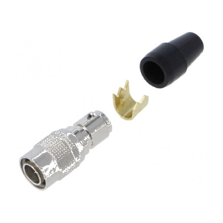 Conector circular HR10 push-pull mufă 2A argintată lipire | Electronic-mag.ro | Componente Electronice