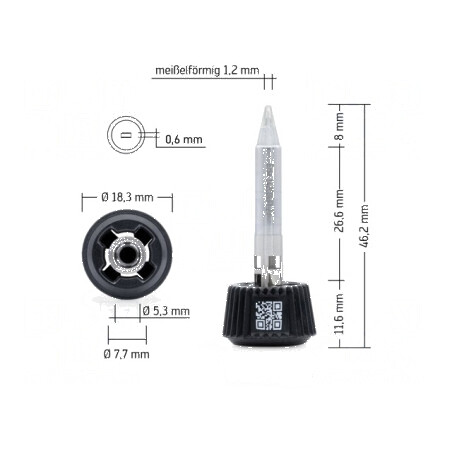 Vârf tip şurubelniţă 1,2mm longlife | Electronic-mag.ro | Componente Electronice