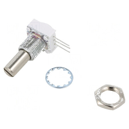 Potenţiometru axial 100kΩ 1W 6,35mm THT Ax: fină | Electronic-mag.ro | Componente Electronice