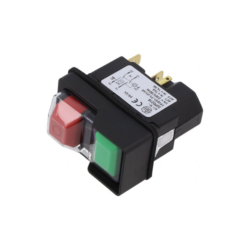 Întrerupător de protecţie la pierderea tensiunii IP54 16A | Electronic-mag.ro | Componente Electronice