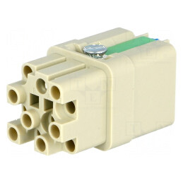 Conector HDC inserturi de contact mamă Han Q PIN 13 12 PE - Conector HDC mamă Han Q PIN 13 12 PE | Electronic-mag.ro | Componente Electronice