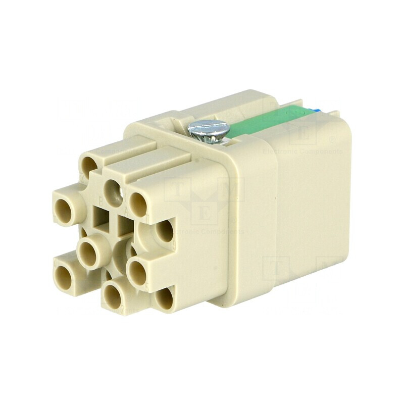 Conector HDC inserturi de contact mamă Han Q PIN 13 12 PE - Conector HDC mamă Han Q PIN 13 12 PE | Electronic-mag.ro | Componente Electronice