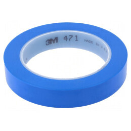 Bandă de marcare albastră 33m x 19mm x 0,13mm | Electronic-mag.ro | Componente Electronice