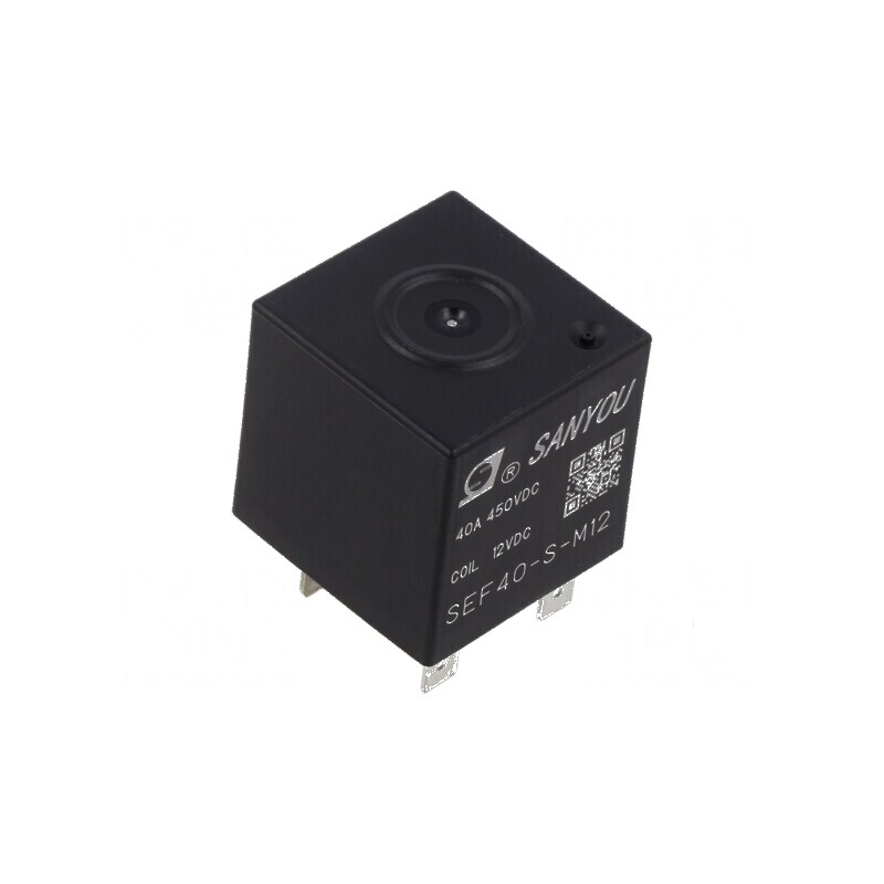 Releu electromagnetic SPST-NO Ubobină 12VDC 40A panou | Electronic-mag.ro | Componente Electronice