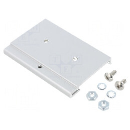 Mâner pentru șină din aluminiu 75mm | Electronic-mag.ro | Componente Electronice