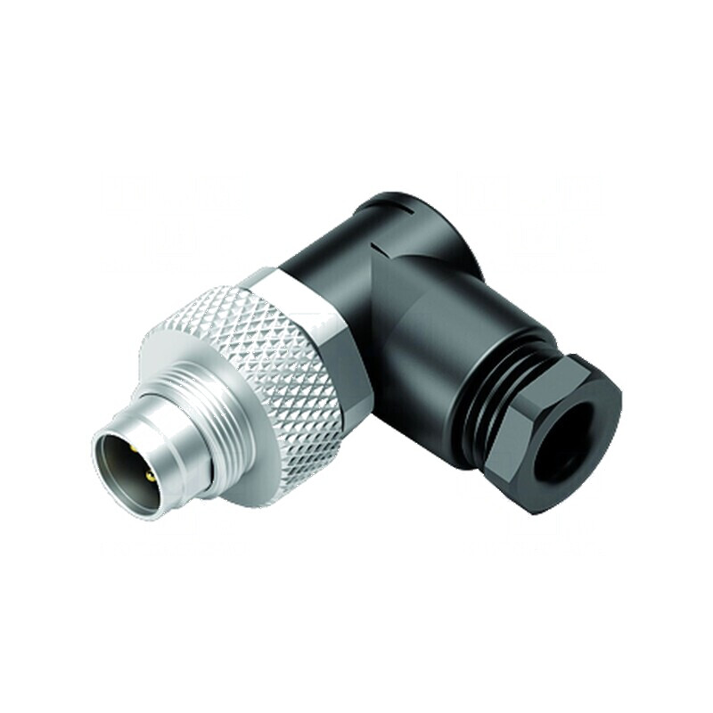 Conector M9 mufă tată aurit IP67 125V 3 PIN | Electronic-mag.ro | Componente Electronice