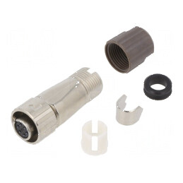 Conector circular LF mufă mamă 6 PIN | Electronic-mag.ro | Componente Electronice