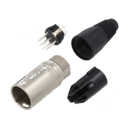Cablu lipire XLR mufă tată PIN 7 - Conector 3,5-8mm X | Electronic-mag.ro | Componente Electronice