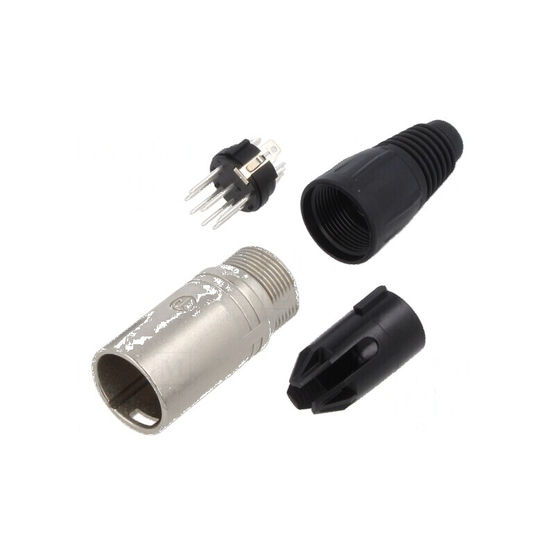Cablu lipire XLR mufă tată PIN 7 - Conector 3,5-8mm X | Electronic-mag.ro | Componente Electronice