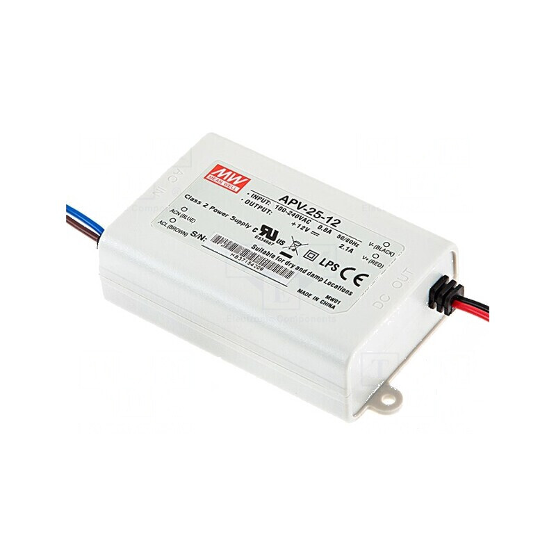 Alimentator LED 25W 15VDC 1,68A IP42 | Electronic-mag.ro | Componente Electronice