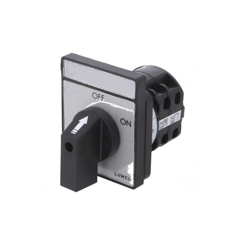 Comutator cu came OFF-ON pentru încastrare - Gri | Electronic-mag.ro | Componente Electronice