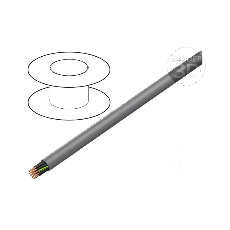 Cablu neecranat PURO-JZ 12G1,5mm2 300V,500V Cu litat gri | Electronic-mag.ro | Componente Electronice Cablu neecranat PURO-JZ 12G1,5mm2 300V,500V Cu litat gri | Electronic-mag.ro | Componente Electronice