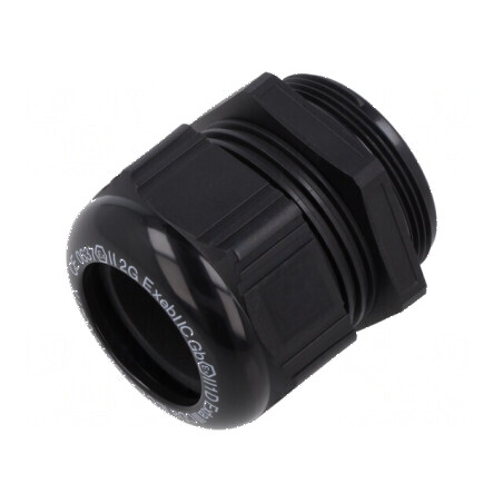 Garnitură de etanşare M40 IP68 din poliamidă neagră | Electronic-mag.ro | Componente Electronice