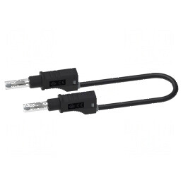 Cablu de măsurare cu mufă banană 4 mm, 12A | Electronic-mag.ro | Componente Electronice