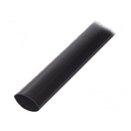 Manşon termocontractabil neagră 52mm x 1m | Electronic-mag.ro | Componente Electronice