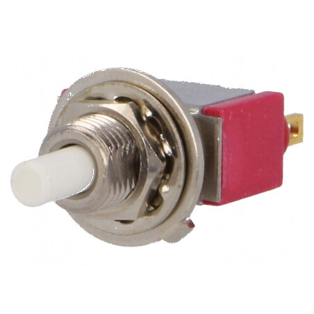 Comutator cu acţionare prin apăsare 2 SPDT ON-(ON) | Electronic-mag.ro | Componente Electronice