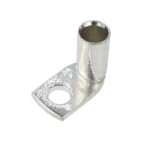 Inelar tubular M16 185mm2 crimpat pe cablu în unghi 90° | Electronic-mag.ro | Componente Electronice