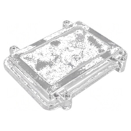 Carcasă universală aluminiu natural | Electronic-mag.ro | Componente Electronice
