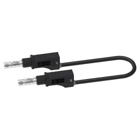 Cablu de măsurare cu mufă banană 4 mm 36A | Electronic-mag.ro | Componente Electronice