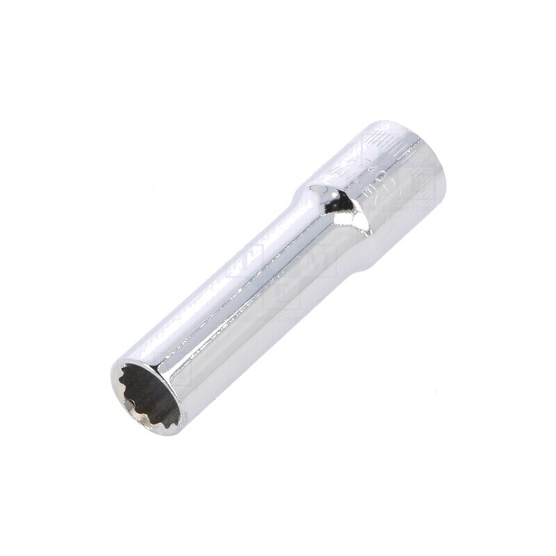 Manşon tubular 3/8, lungime 63mm, oţel aliat | Electronic-mag.ro | Componente Electronice