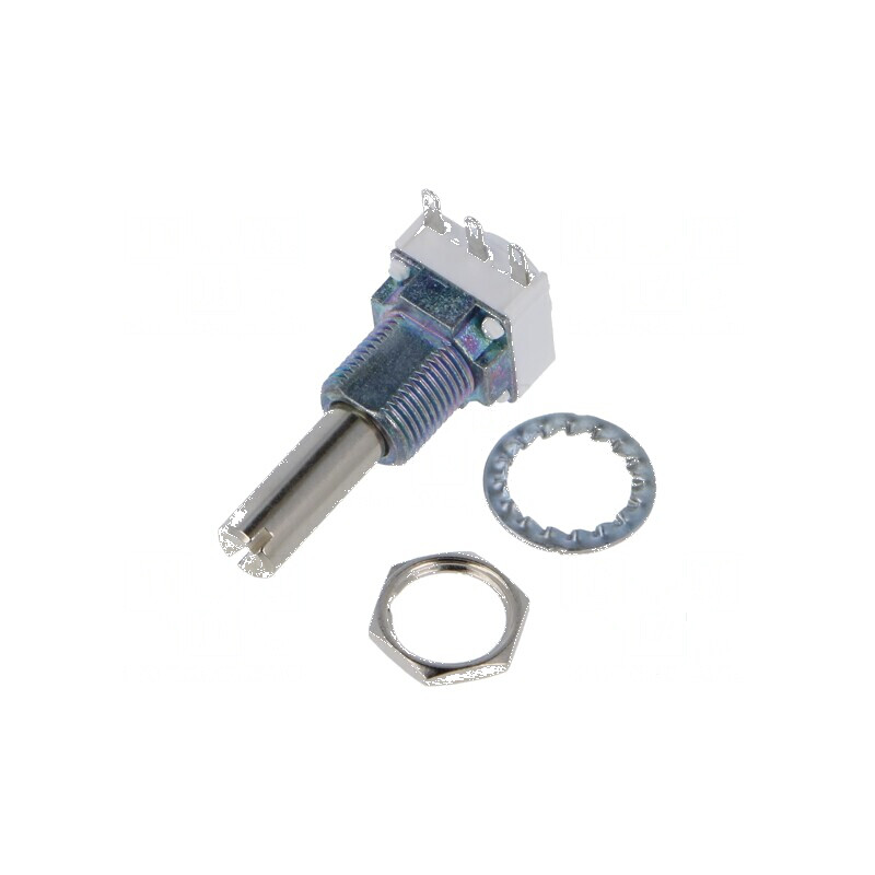Potențiometru axial 5kΩ 1W 6mm | Electronic-mag.ro | Componente Electronice