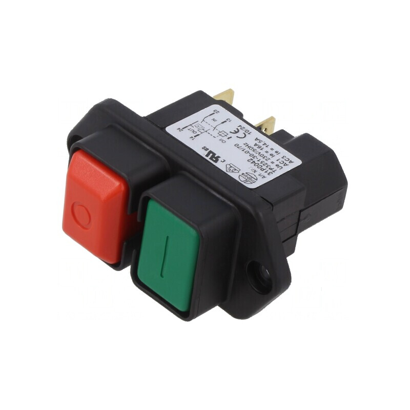 Întrerupător de protecţie la pierderea tensiunii IP54 16A | Electronic-mag.ro | Componente Electronice