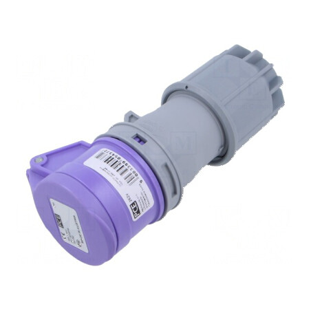 Conector AC mufă mamă 16A 24VAC IP44 | Electronic-mag.ro | Componente Electronice