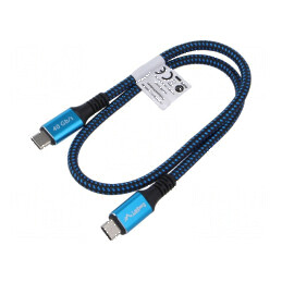 Cablu USB 4.0 USB C 0,5m | Electronic-mag.ro | Componente Electronice