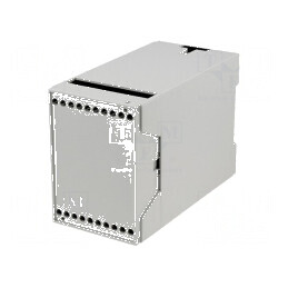 Carcasă pentru şină DIN gri IP40 | Electronic-mag.ro | Componente Electronice