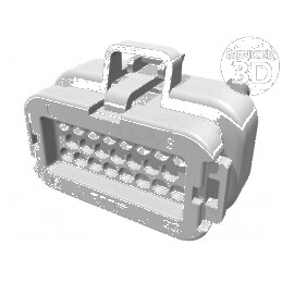 Conector auto AMPSEAL pe cablu - 23 pini | Electronic-mag.ro | Componente Electronice