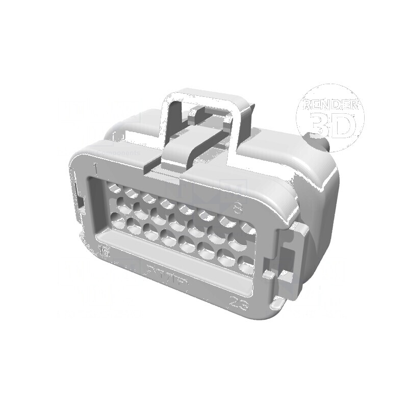 Conector auto AMPSEAL pe cablu - 23 pini | Electronic-mag.ro | Componente Electronice