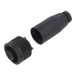 Conector circular PIN 7 mufă mamă | Electronic-mag.ro | Componente Electronice