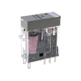 Releu electromagnetic DPDT - 12VAC - 5A | Electronic-mag.ro | Componente Electronice