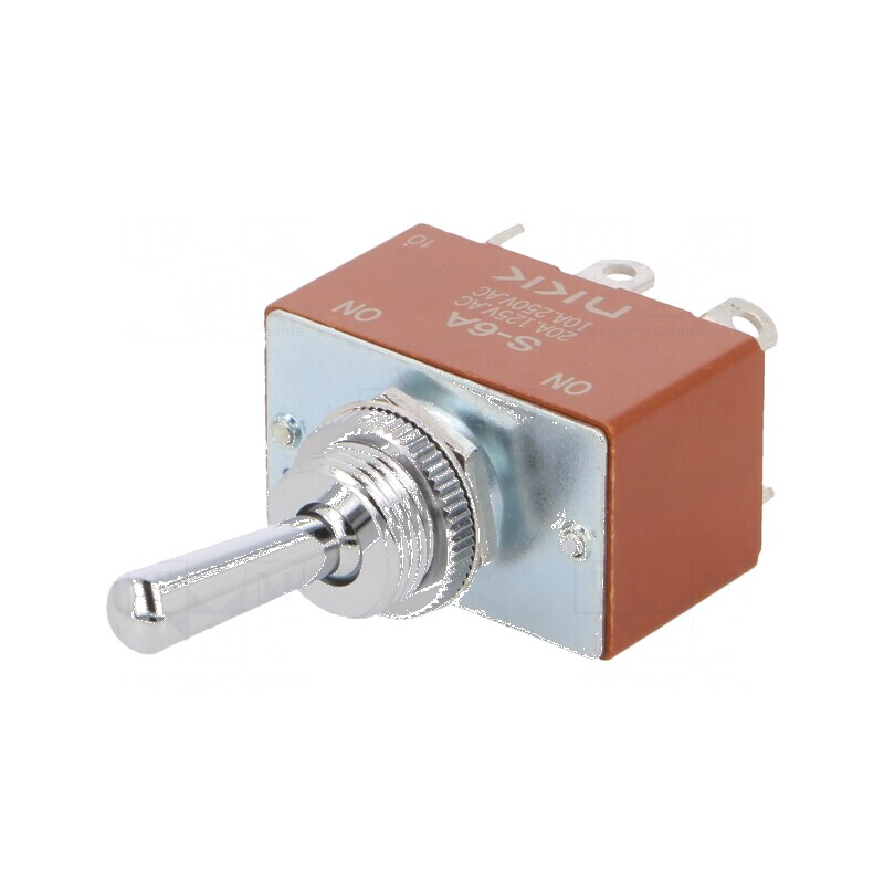 Comutator basculant ON-ON 2 poziții | Electronic-mag.ro | Componente Electronice