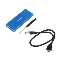 Carcasă externă pentru SSD M.2 SATA III - USB 3.0 | Electronic-mag.ro | Componente Electronice