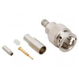 Conector Mini BNC mufă tată drept 75Ω | Electronic-mag.ro | Componente Electronice