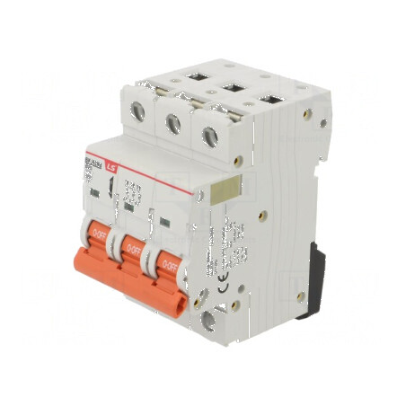 Întrerupător de supracurent 3 poli 25A | Electronic-mag.ro | Componente Electronice