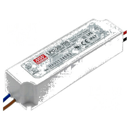 Alimentator LED pulsatoriu 21W IP67 | Electronic-mag.ro | Componente Electronice
